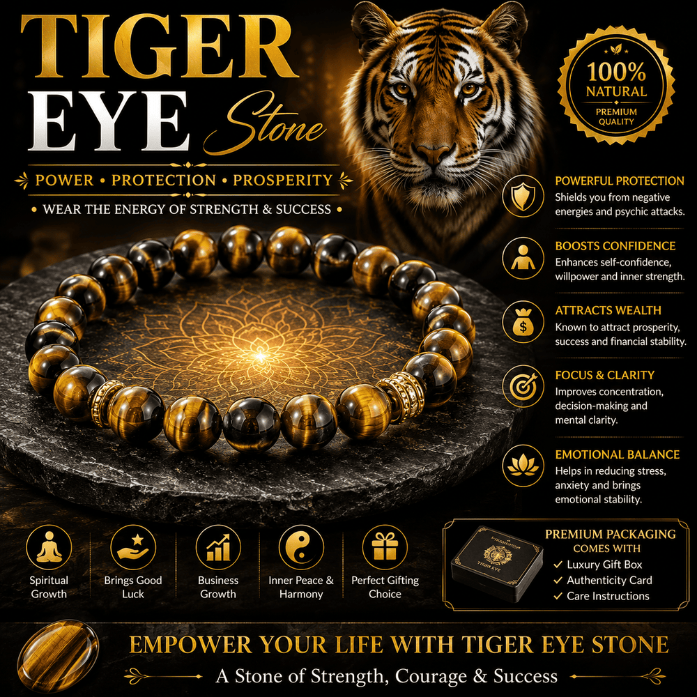 Tiger Eye Stone Bracelet