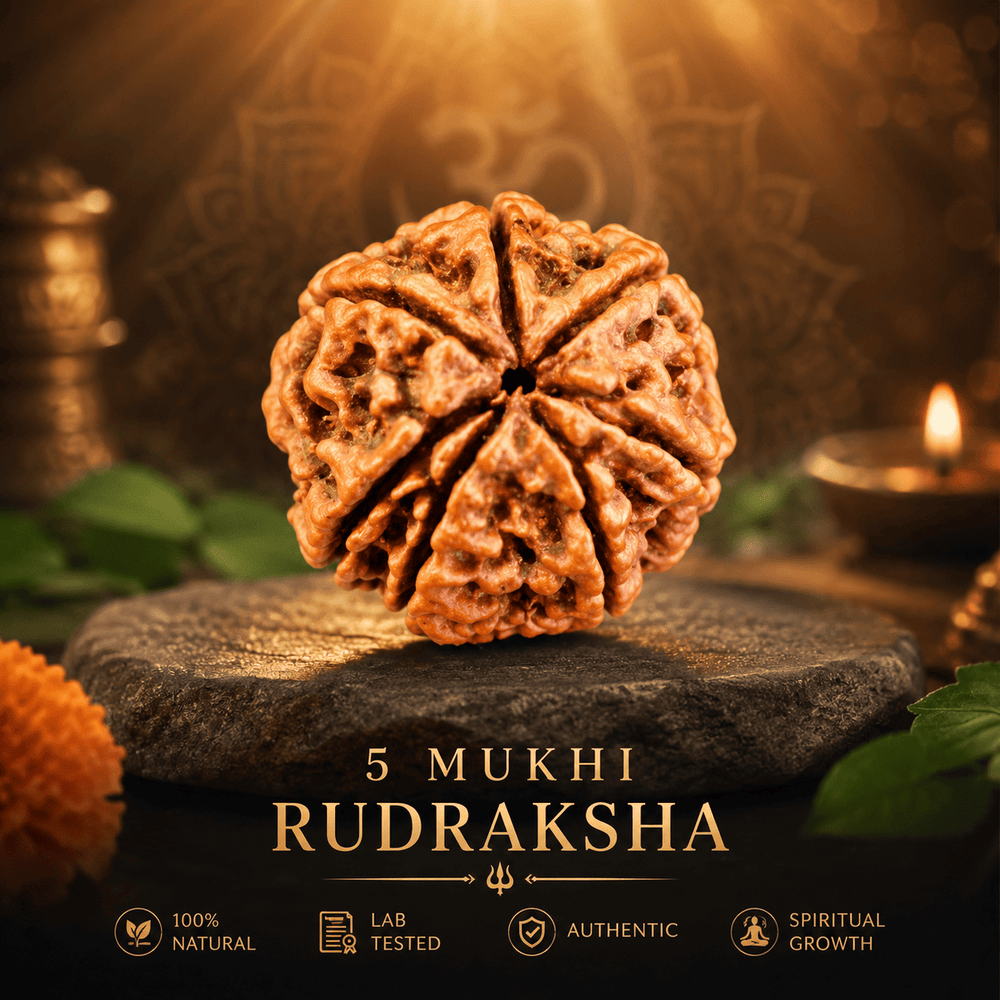 5 Mukhi Rudraksha