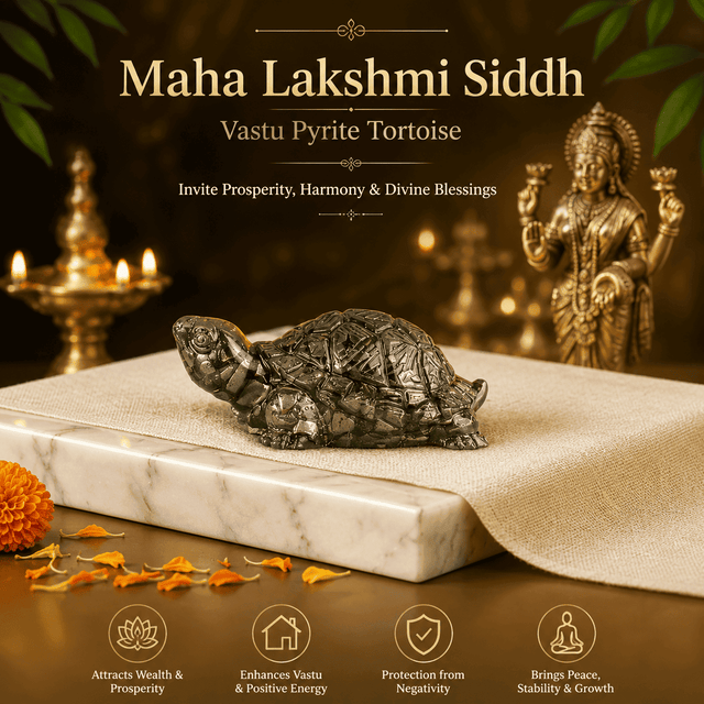 Siddh Pyrite Tortoise